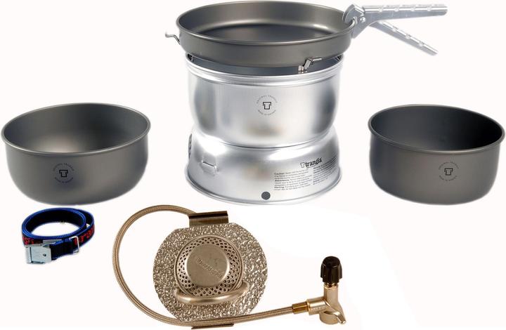 Actual product image Trangia 25-7 HA ALU/ UL ALU Storm Stove with Gas Burner