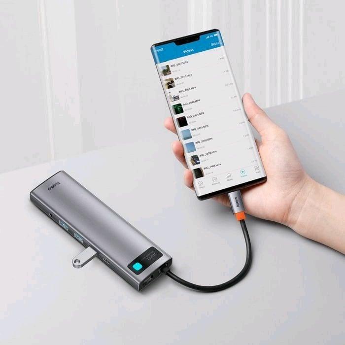Image du produit Baseus CAHUB-CT0G (USB-C, 11 Ports)