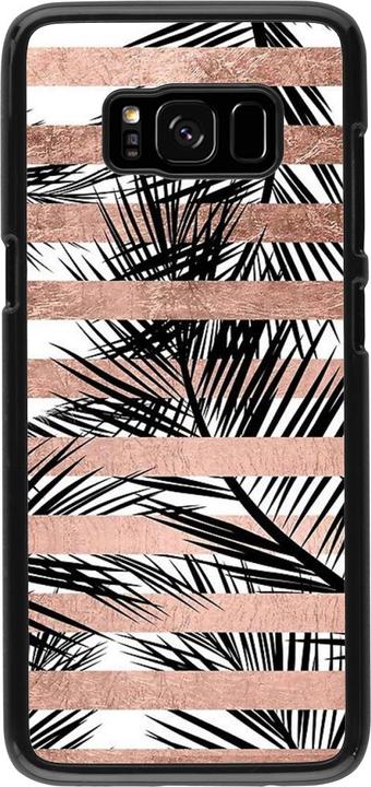 Produktbild PhoneLook Hülle Palm trees gold stripes (Samsung Galaxy S8)