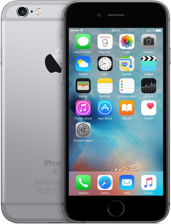 Apple iPhone 6s Plus (128 GB, Space Gray, 5.50", Single SIM, 12 Mpx, 4G)