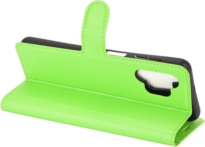 Actual product image Cover-Discount Galaxy A32 5G - leather case cover green (Samsung Galaxy A32 5G)