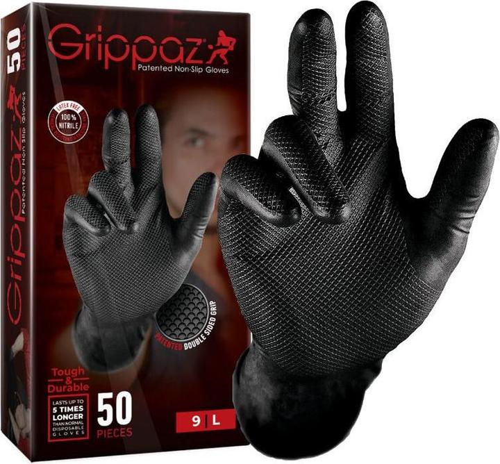 Image du produit Grippaz Nitrilow 246 Juodas 50 BL (L)