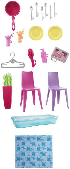 Produktbild Barbie Haus mit Möbeln und Zubehör