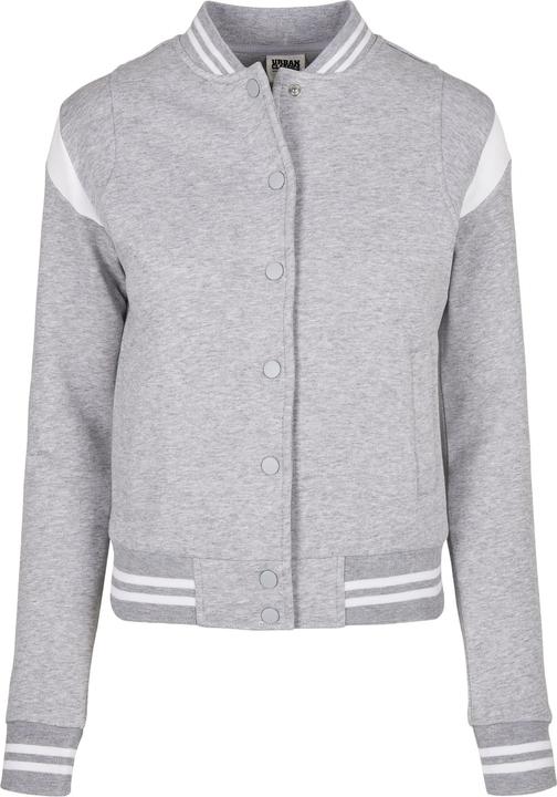 Urban Classics Ladies Organic Inset College Sweat Jacket (L)