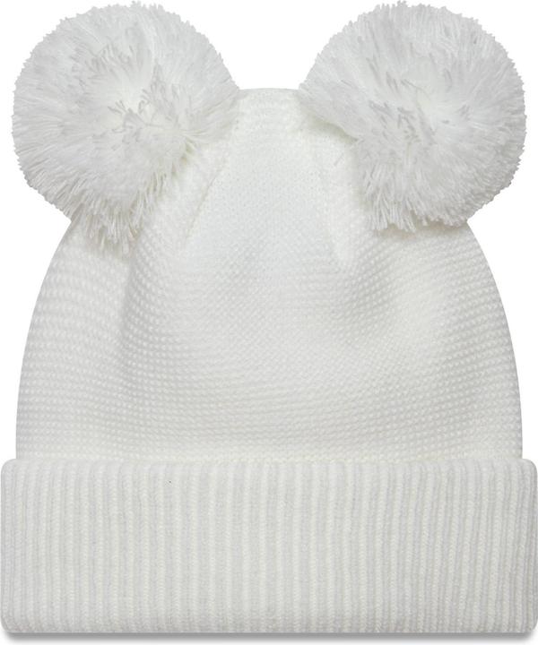 New Era Damen Double Bobble Wintermütze Ny Yankees Weiss