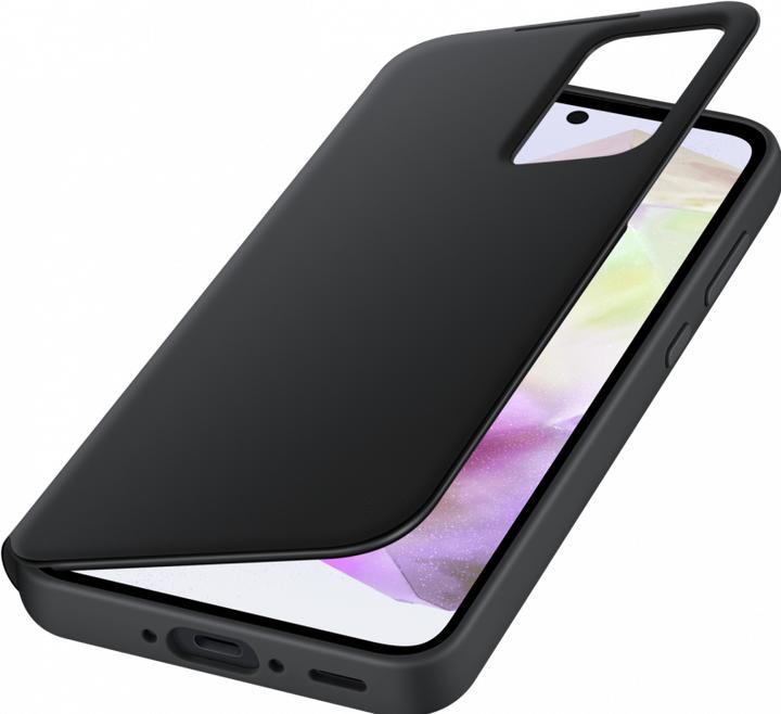 Actual product image Samsung Book Cover Smart View Wallet Case Black (Samsung Galaxy A35)
