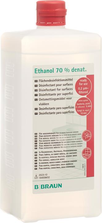Produktbild B.Braun Ethanol 70% (1000 ml)