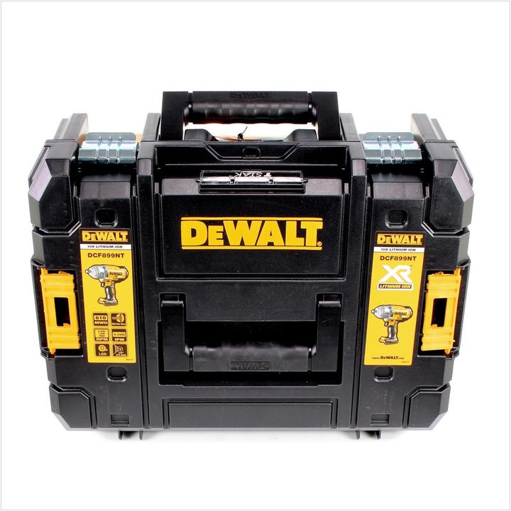 Actual product image DeWalt DCF 899 NT Battery Impact Wrench 18V 1/2" 950Nm Brushless Ball Latch + 1x Battery 5.0Ah + TSTAK (Rechargeable battery operated)