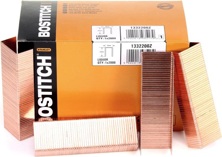 Image du produit Bostitch Lot de 2000 Agrafes Carton 22 mm pour agrafeuses DSA-3522-E / DS-3522-E / MS-3522-E / T5414 (1 x)