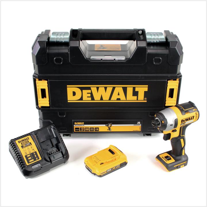 Produktbild DeWalt DCF 887 D1 Akku Schlagschrauber 18V 205Nm 1/4" Brushless + 1x Akku 2,0Ah + Schnellladegerät + (Akkubetrieb)