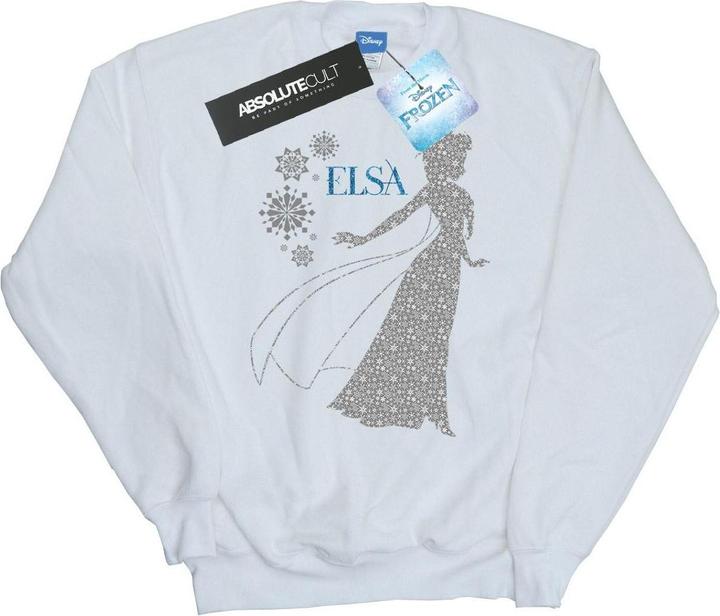 Disney Frozen Elsa Christmas Silhouette Sweatshirt (XL)