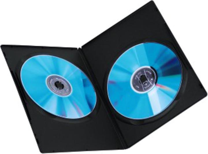 Produktbild Hama 1x25 DVD-Doppel-Leerhülle Slim 75% Platzsparnis