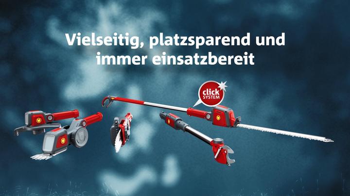 Actual product image Wolf-Garten HT 40 eM e-multi-star® REAR CUTTERS (Cordless hedgecutters)