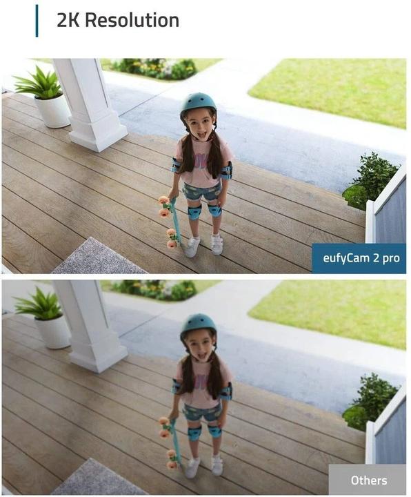 Produktbild eufy EufyCam 2 Pro 3+1 Kit (2304 x 1296 Pixels)