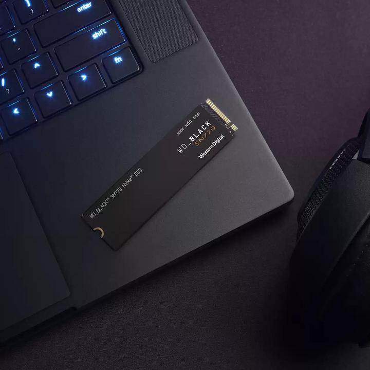 Produktbild WD Black SSD 500GB SN770 NvMe (500 GB, M.2 2280)