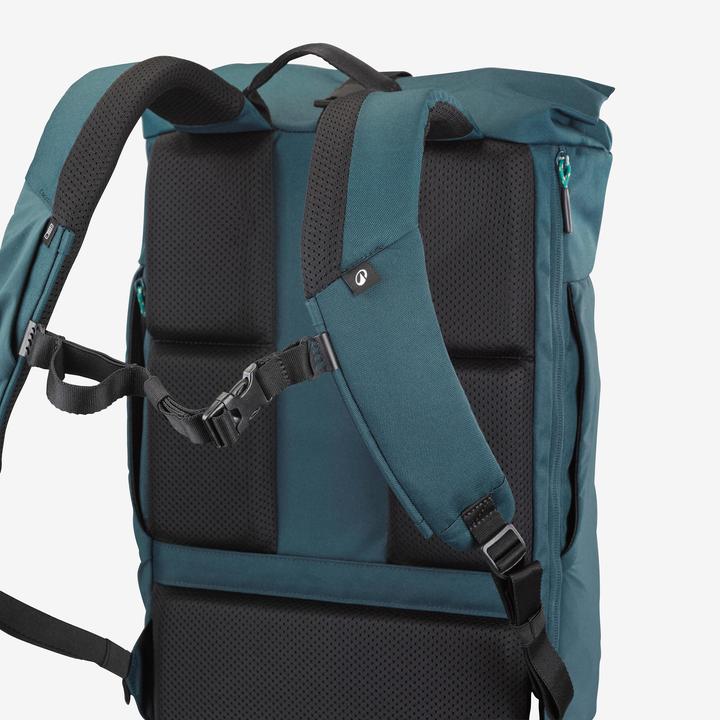 Produktbild Quechua Wanderrucksack Rolltop - NH500 Escape 23 l dunkelgrün (23 l)