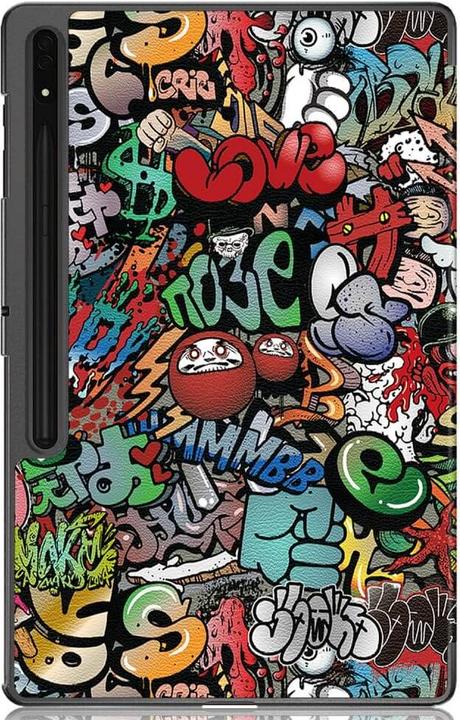 Produktbild Cover-Discount Galaxy Tab S9 Ultra - Tri-fold Smart Case Comics (Galaxy Tab S9 Ultra)
