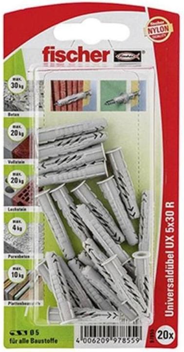 Fischer 90730 Runddose Dübel (20 Stk.)