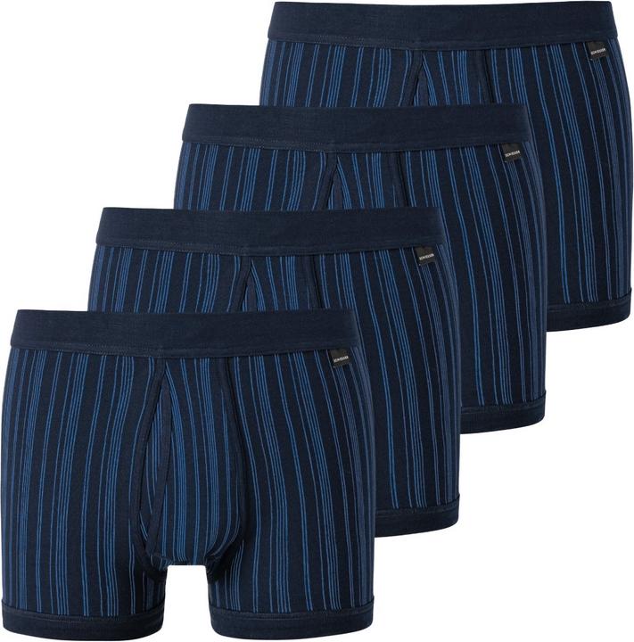 Actual product image Schiesser 4-pack Original Classics fine rib underpants short with intervention (4XL, pack of 4)