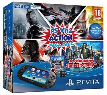 Produktbild Sony PS Vita WiFi Mega Pack Action