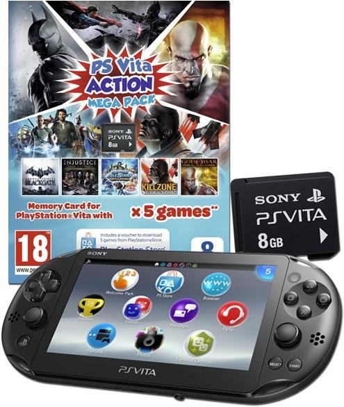 Produktbild Sony PS Vita WiFi Mega Pack Action