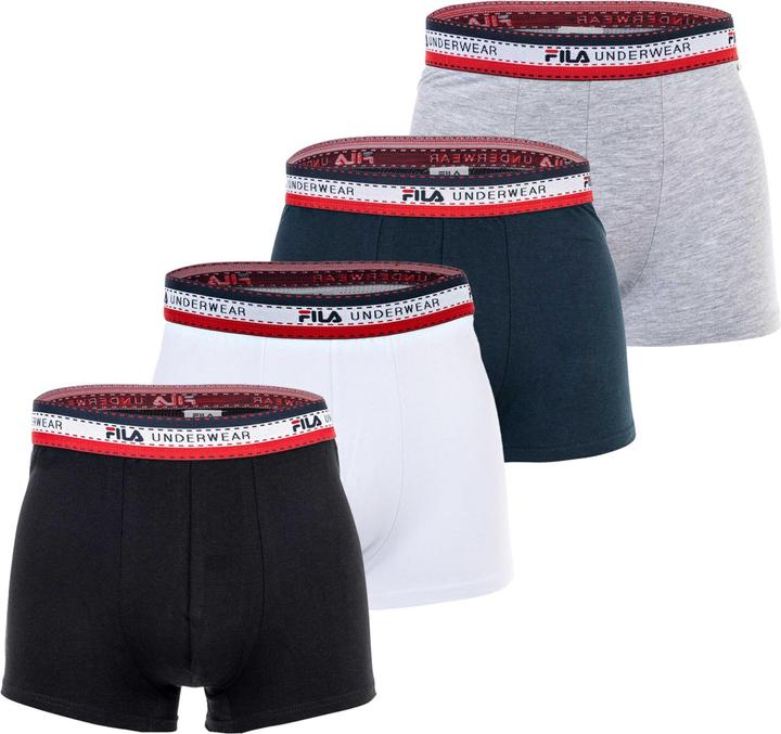 Immagine prodotto FILA Boxer casual elasticizzati - 15579 (XXL, confezione da 4)