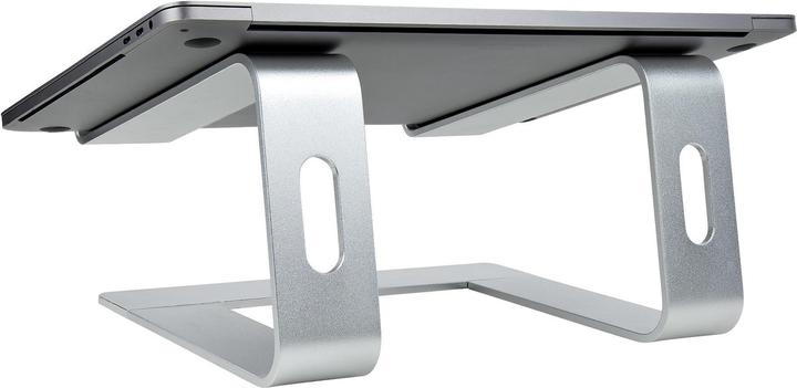 Image du produit StarTech com LAPTOP-STAND-SILVER, Supports de Notebook, Argent, 43,2 cm (17"), Aluminium, 5...