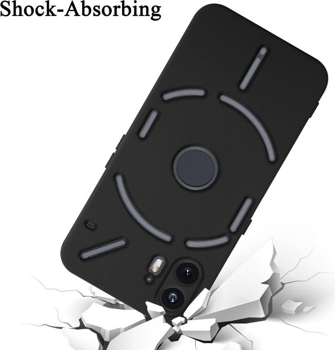 Image du produit Cadorabo Coque pour Nothing Phone 2 TPU Liquid Silicone Case (Nothing Phone (2))