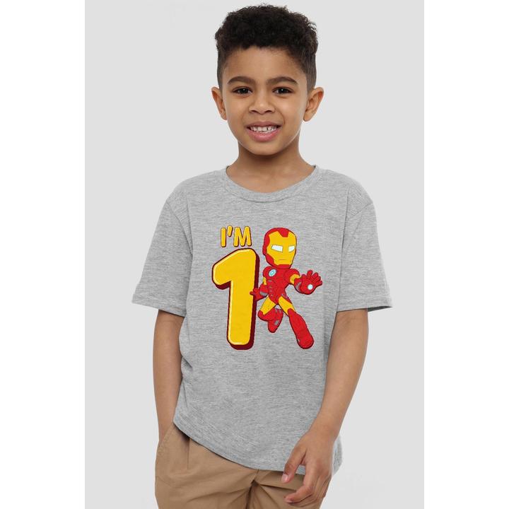 Produktbild Iron Man TShirt 1. Geburtstag (104)