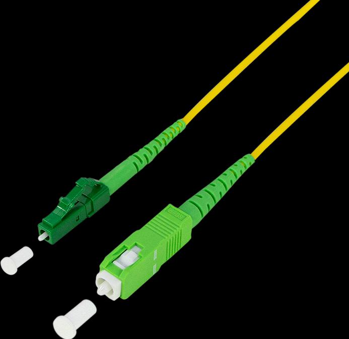 Produktbild LogiLink LWL Patchkabel, SC-Stecker - LC-Stecker, OS2, 20 m (UTP, CAT6, 20 m)
