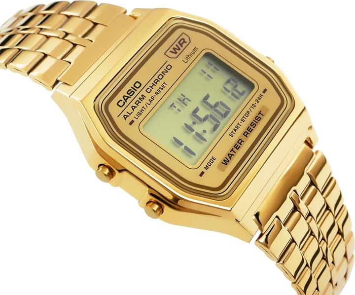 Image du produit Casio Retro Vintage - A158WETG-9AEF (Montre numérique, 34 mm)