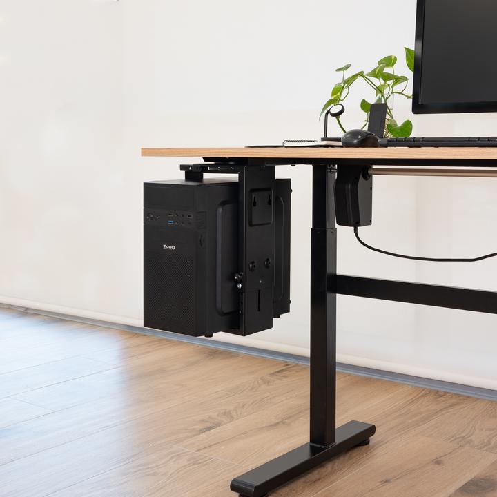 Produktbild Tooq Technology Soporte Para Cpu Escritorio/Pared Negro