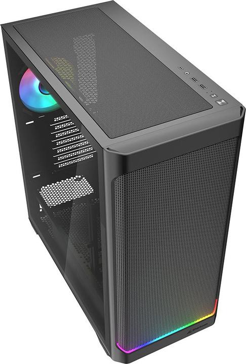 Immagine prodotto Sharkoon AK4 RGB Black ATX (nero) (RGB)