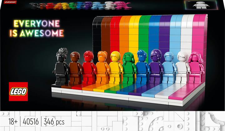 Produktbild LEGO Jeder ist besonders (40516, LEGO Seltene Sets, LEGO Architecture)