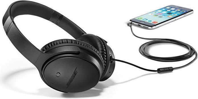 Bose QuietComfort 25 (Android Remote) (ANC, 35 h)