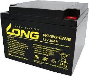 Kung Long WP 26-12NE - Lead-fleece battery 12 V 26 Ah - 26,000 mAh (12 V, 26000 mAh)