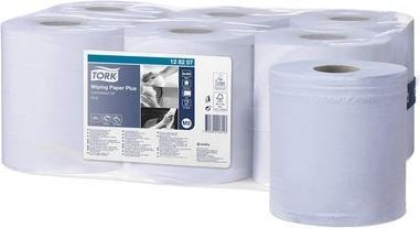 Image du produit Tork Wiping Paper Centre Roll Blue 6x157 (450 x)