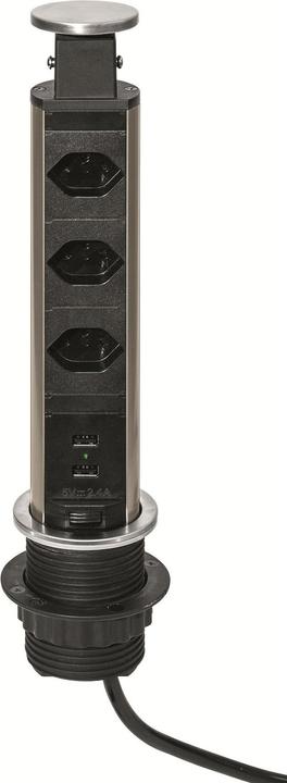 Actual product image Steffen Steba (5 x, USB-A, Type 13, 1.50 m)