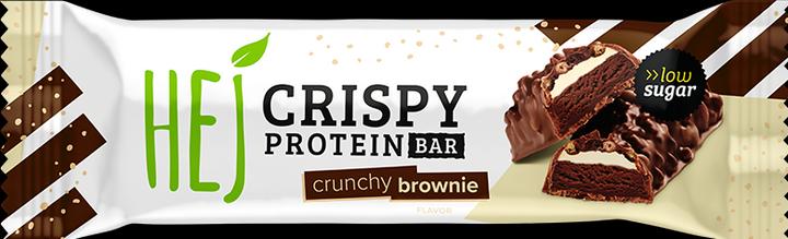 Produktbild HEJ Nutrition HEJ Crispy Protein Bar (12 x 45g) (Crunchy Brownie, 1 Stk., 540 g)