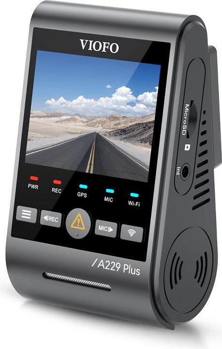 Image du produit Viofo A229 Plus Front dash camera with GPS (WiFi, Microphone intégré, Récepteur GPS, Bluetooth)