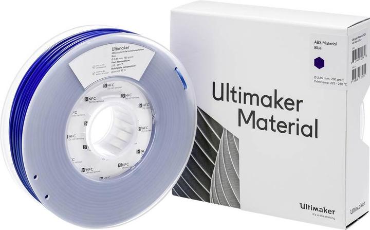 Actual product image Ultimaker Abs (ABS, 2.85 mm, 750 g, Blue)