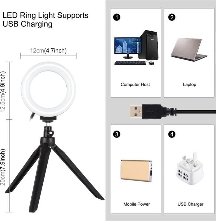 Actual product image Puluz Photo Studio Box 30m with 2x Ring Light (Ring light)