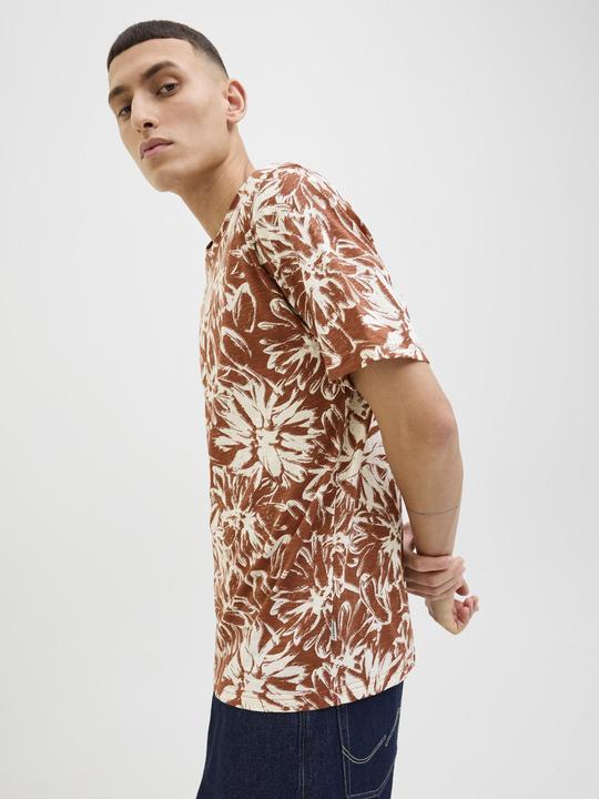 Actual product image Jack & Jones All Over Print Rundhalsausschnitt T-shirt T-shirt (XS)