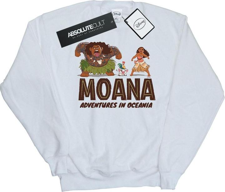 Disney Moana Adventures in Oceania Sweatshirt Mädchen