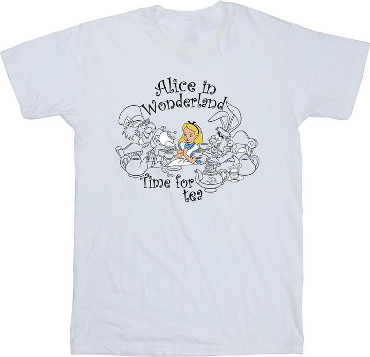 Disney Alice im Wunderland Zeit Tee TShirt