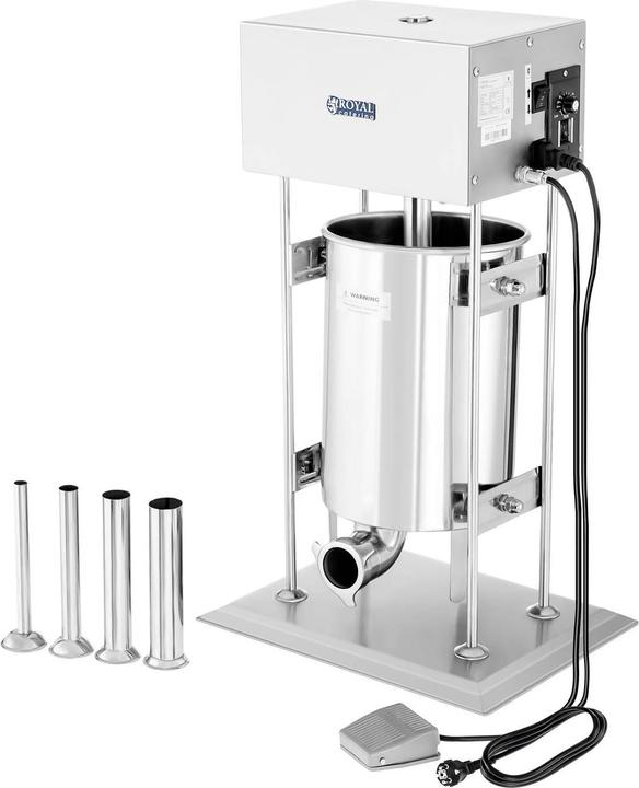 Produktbild Royal Catering Wurstfüller Elektrisch Wurstpresse Wurstfüllmaschine Wurstspritze 230 W 10 L