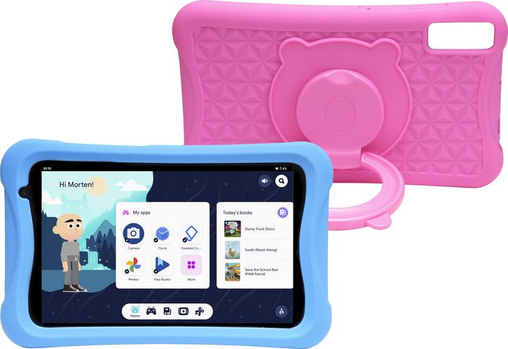 Image du produit Denver Tablette pour enfants - Android 13 - Logiciel pour enfants - écran tactile intégré - 4GB RAM - 8 (8", 64 Go, Noir)