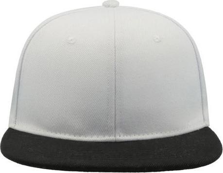 Produktbild Atlantis Snap Back flacher Schirm 6 Panel Kappe (One Size)