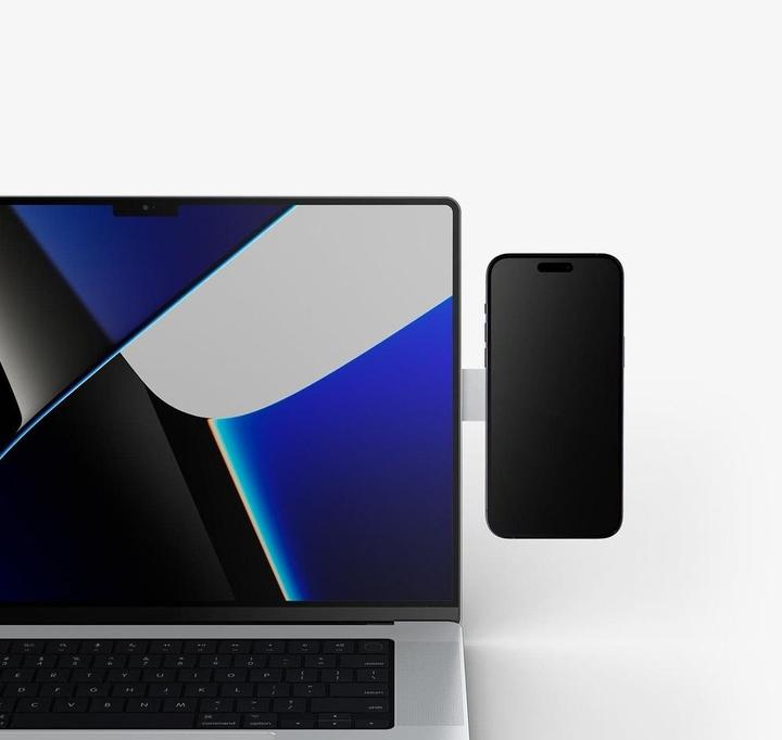 Actual product image Spigen S312 OneTap Monitor / Laptop Mount (MagFit)