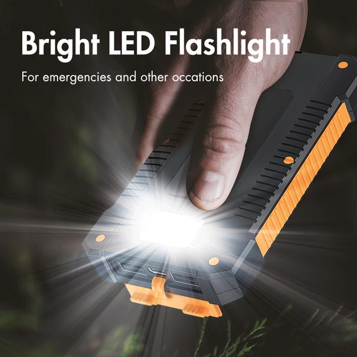 Image du produit LogiLink Banque d'énergie solaire (8000 mAh, 10 W, 29.60 Wh)
